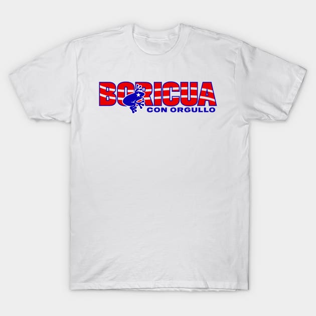 Boricua con orgullo T-Shirt by Rebirth Designs